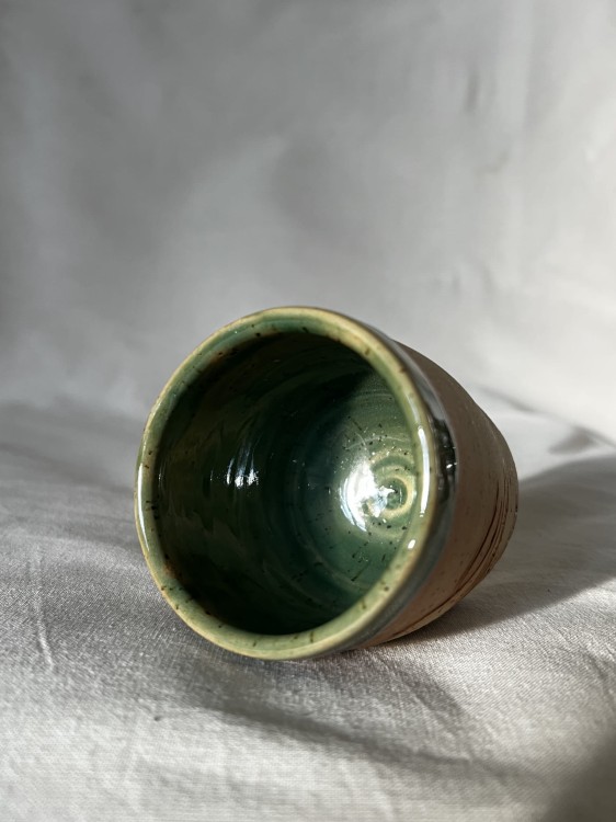 czarka ceramiczna z napisem Bieszczady